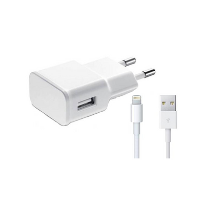 USB Wall Charger with Charging Cable